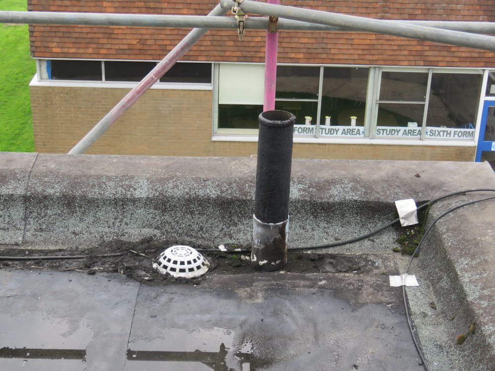 Daklekkage in Eerbeek